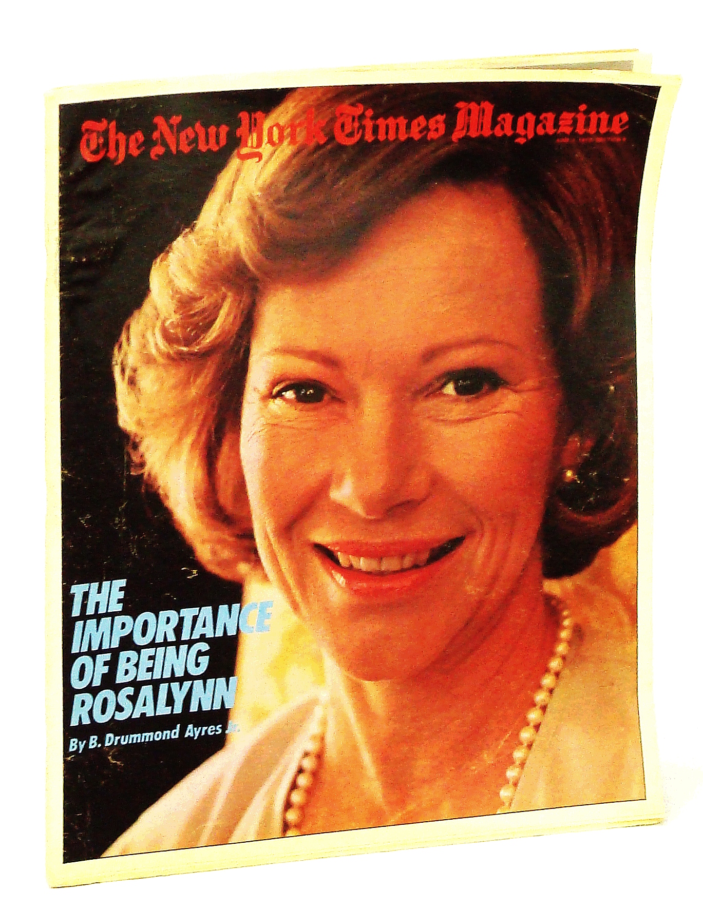 The New York Times Magazine June 3 1979 Rosalynn Carter Cover Photo