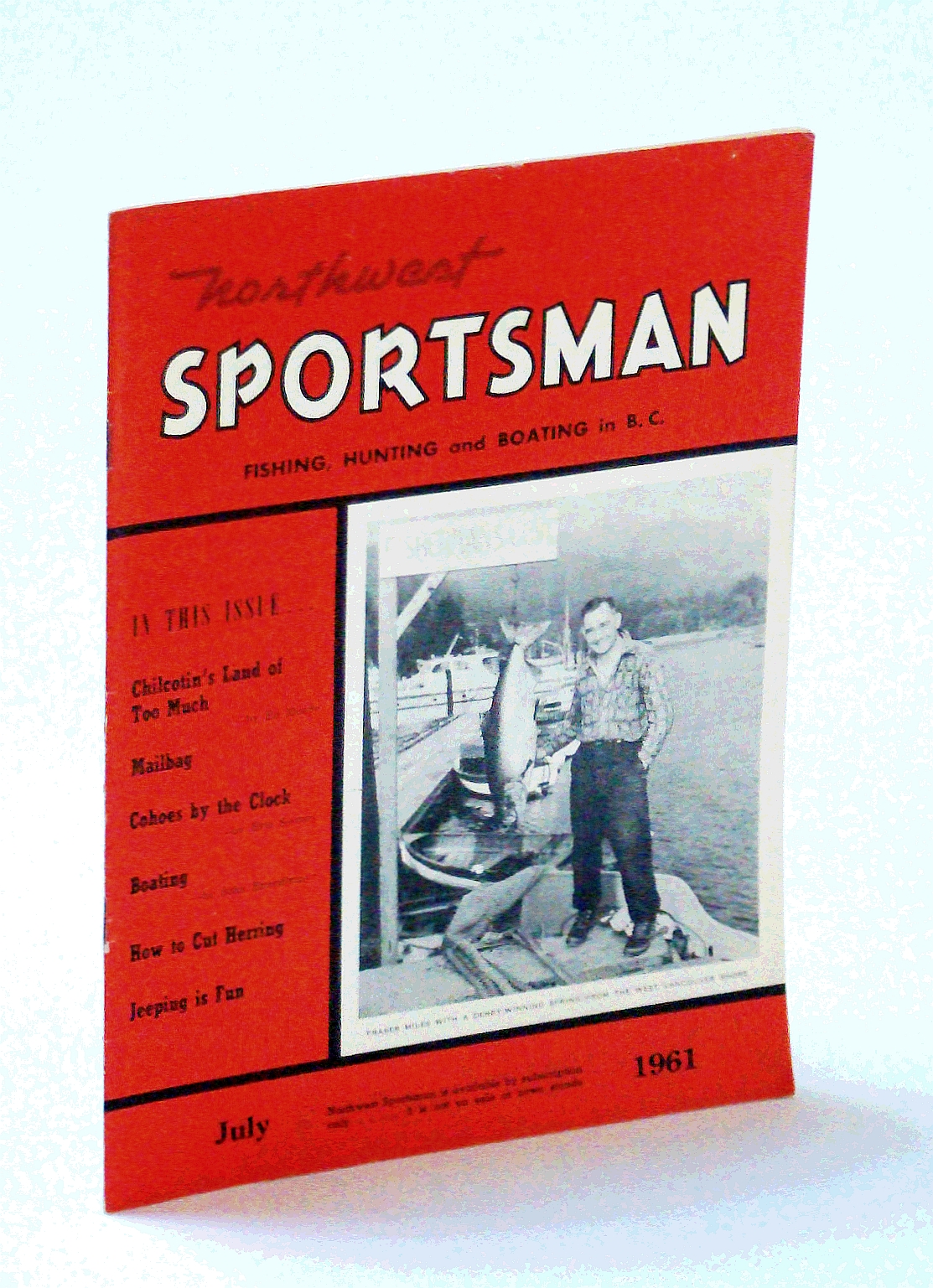 Northwest Sportsman Magazine - Fishing, Hunting and Boating in B.C.,  September [Sept.] 1960 - Nitinat Revisited
