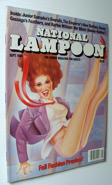 National Lampoon Magazine September 1984 Fall Fashion Preview 