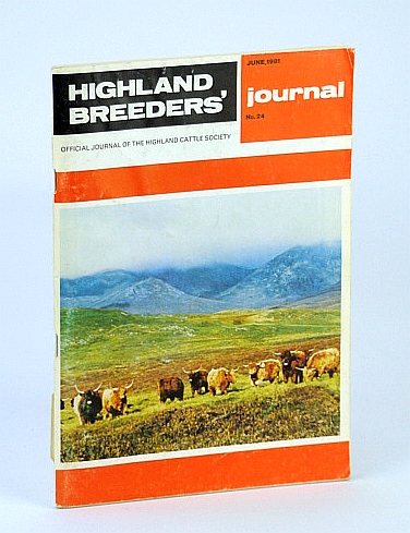 Highland Breeders' Journal - Official Journal of the Highland Cattle ...